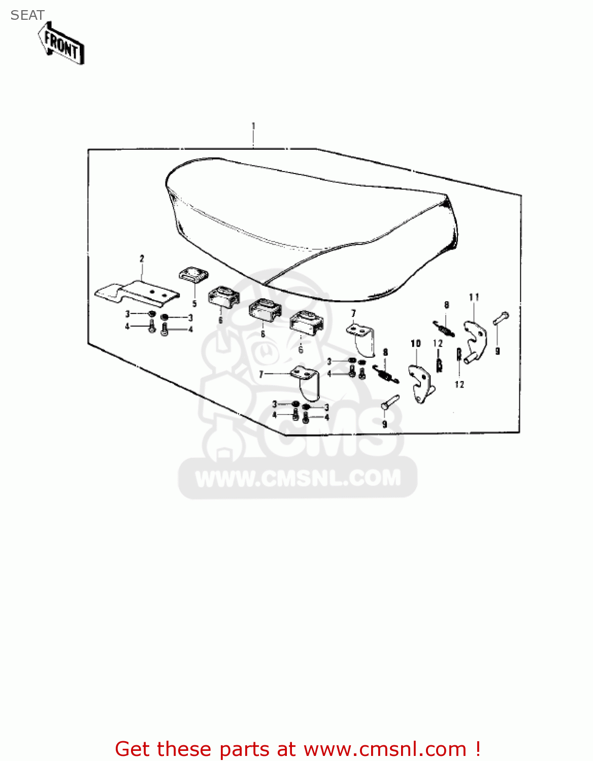 SEAT KD125-A5 1979 USA CANADA