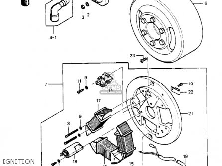 IGNITION - KD125-A5 1979 USA CANADA
