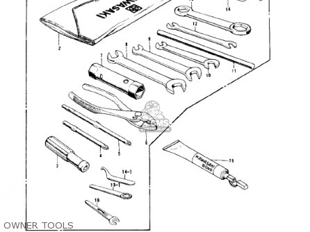 OWNER TOOLS - KD175-A1 1976 CANADA