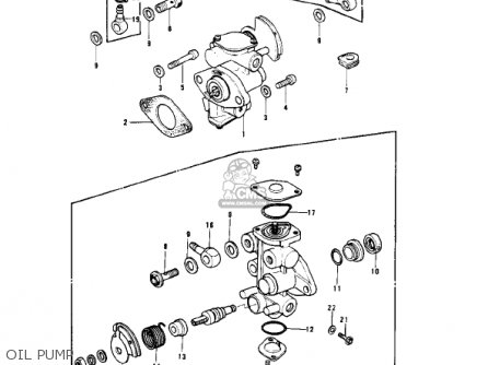 OIL PUMP - KD175-A2 1977 CANADA
