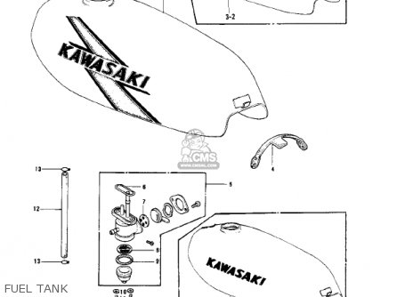 FUEL TANK - KD175-A2 1977 CANADA