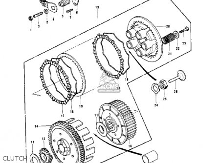 CLUTCH - KD175-A3 1978 CANADA