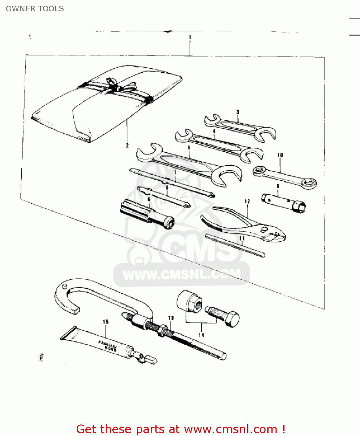 OWNER TOOLS KD80-A2 KD80 1976