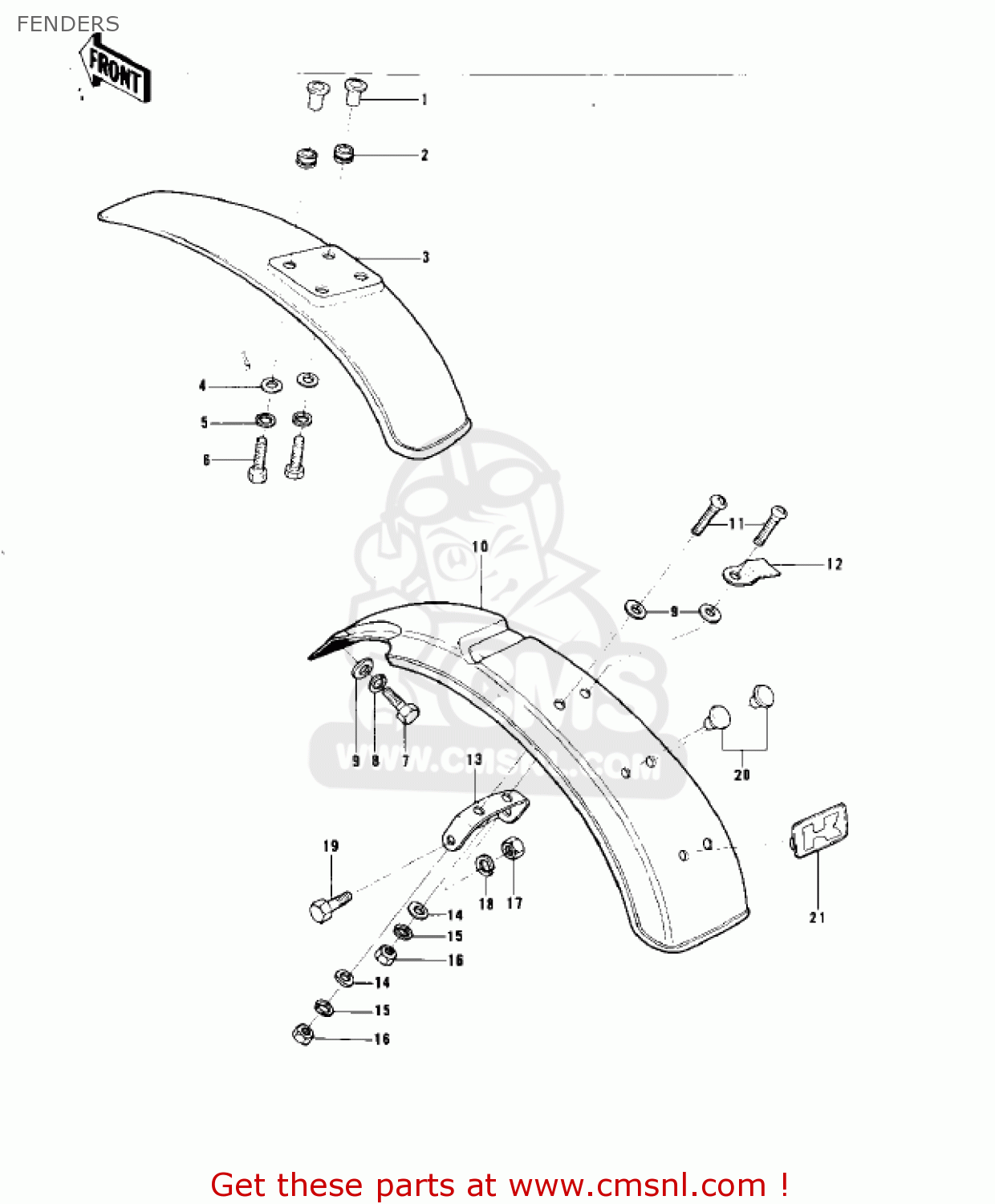 FENDERS KD80-A2 KD80 1976