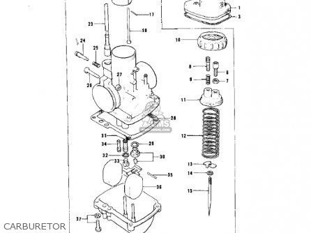 CARBURETOR - KD80-A2 KD80 1976