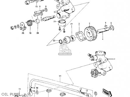 OIL PUMP - KD80 KD80 1975
