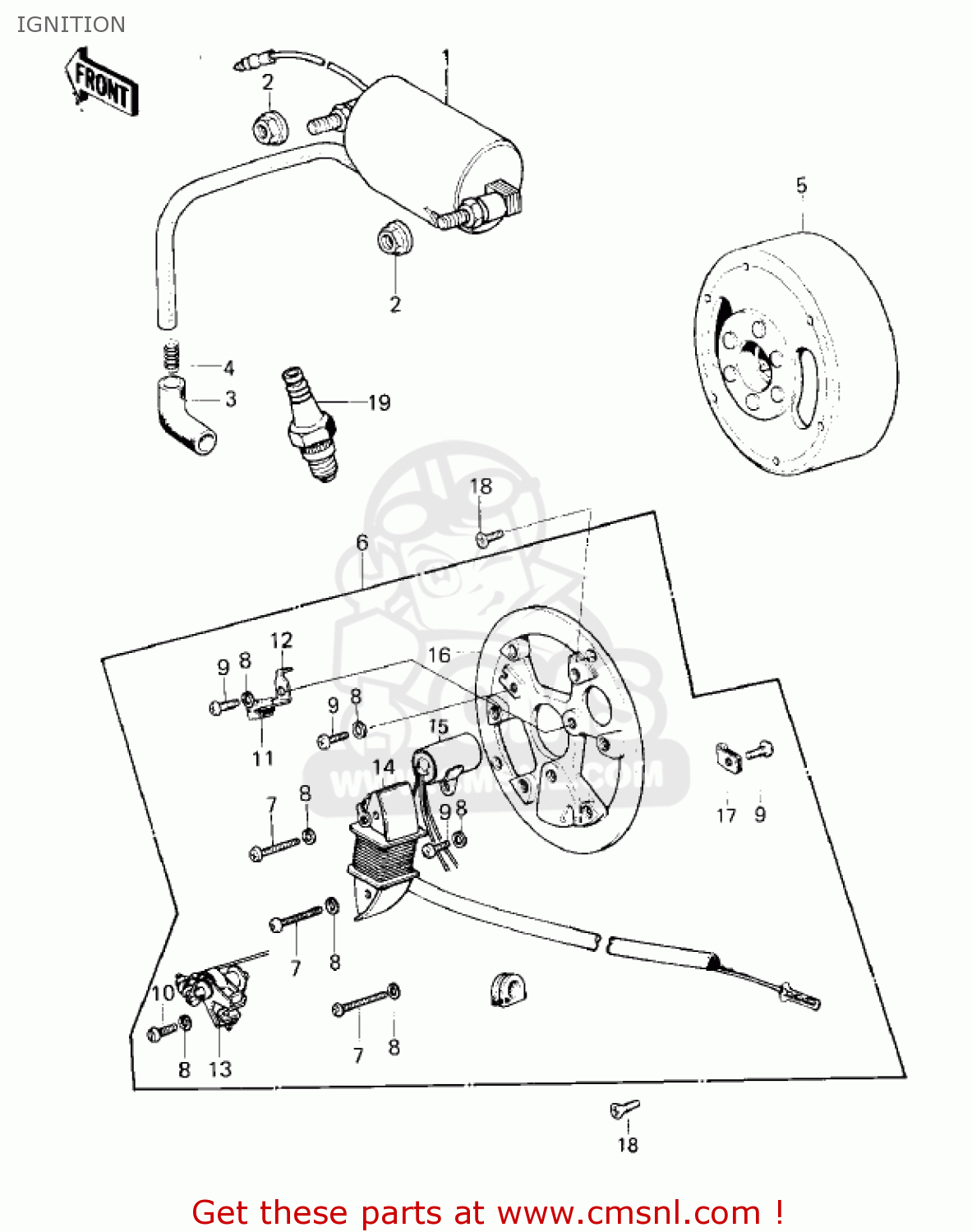 IGNITION KD80-M1 KD80 1980