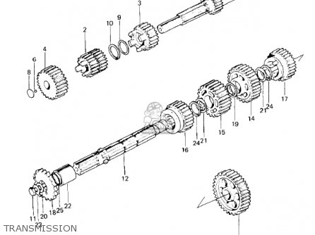 TRANSMISSION - KD80-M2 KD80 1981