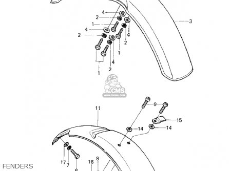 FENDERS - KD80-M2 KD80 1981