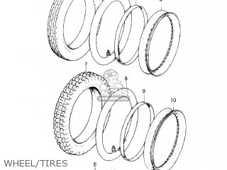 WHEEL/TIRES - KD80-M2 KD80 1981
