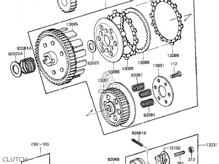 CLUTCH - KD80-M5 KD80 1984