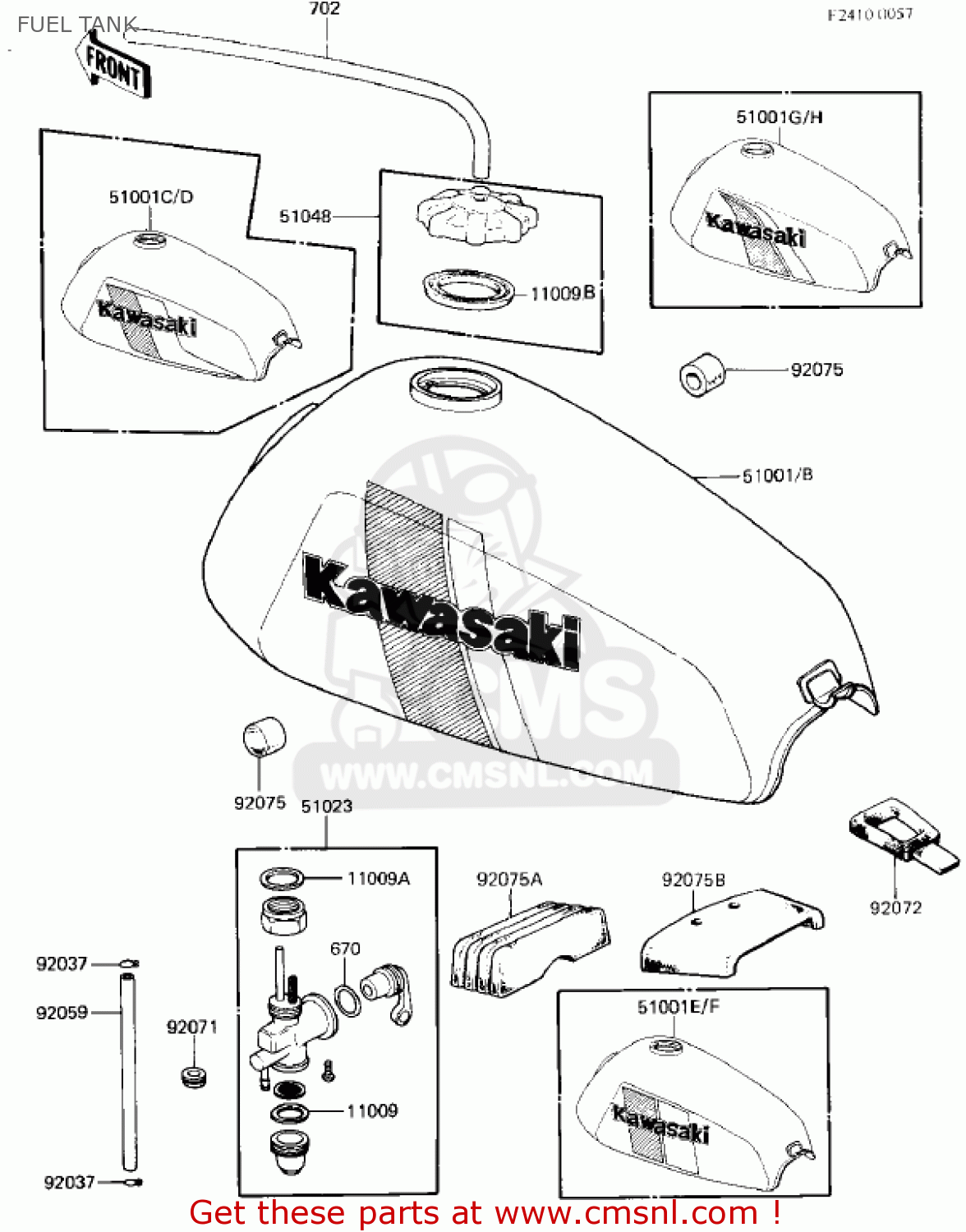 FUEL TANK KD80-M6 KD80 1985