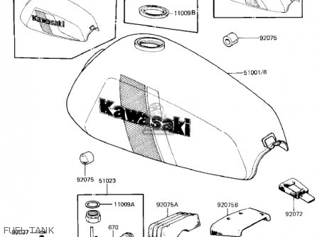 FUEL TANK - KD80-M6 KD80 1985