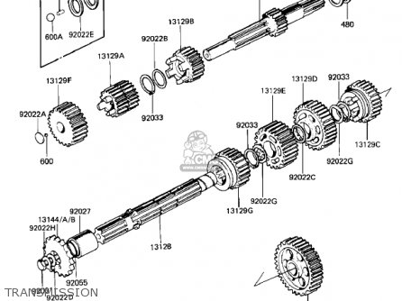 TRANSMISSION - KD80-M7 KD80 1986