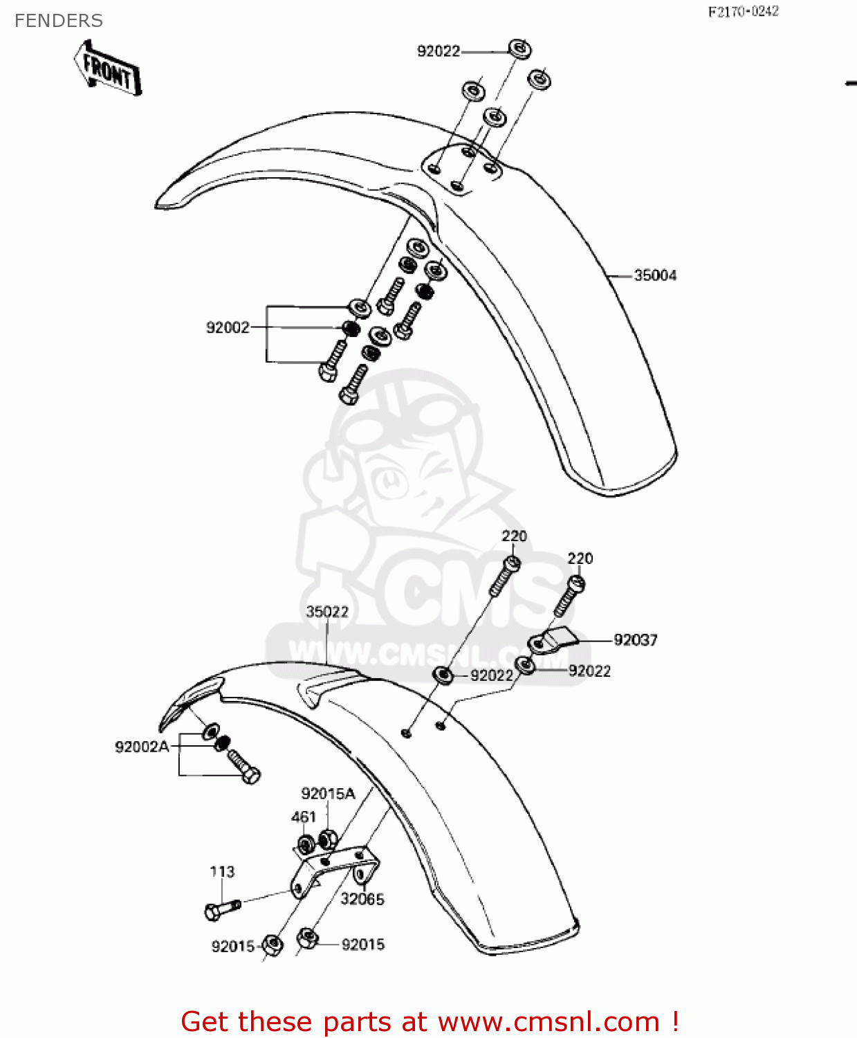 FENDERS KD80-M8 KD80 1987
