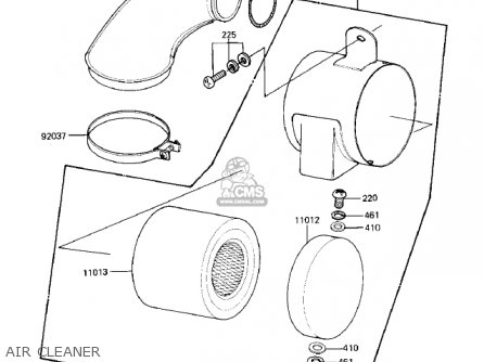 AIR CLEANER - KD80-M8 KD80 1987