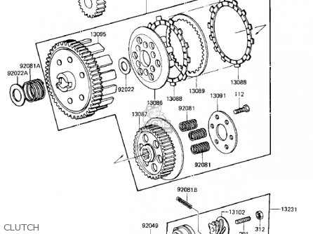 CLUTCH - KD80-M8 KD80 1987