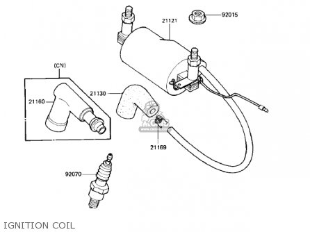IGNITION COIL - KD80-M8 KD80 1987