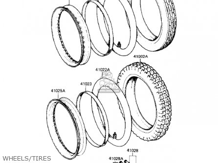 WHEELS/TIRES - KD80-M8 KD80 1987