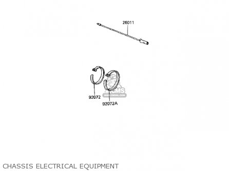 CHASSIS ELECTRICAL EQUIPMENT - KD80-M8 KD80 1987