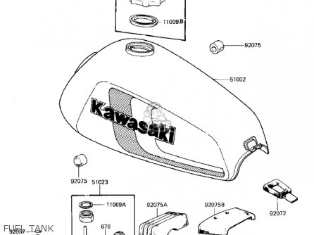 FUEL TANK - KD80-M8 KD80 1987