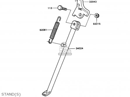 STAND(S) - KD80-N1 KD80X 1988 USA CANADA