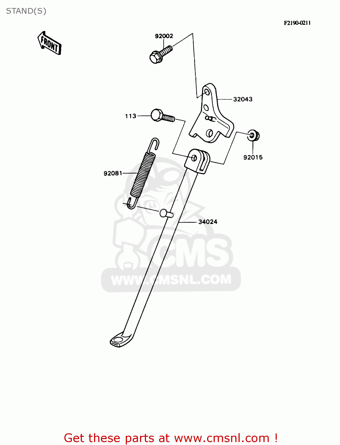 STAND(S) KD80-N2 KD80X 1989 USA CANADA