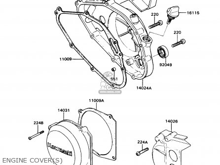 ENGINE COVER(S) - KD80-N3 KD80X 1990 CANADA