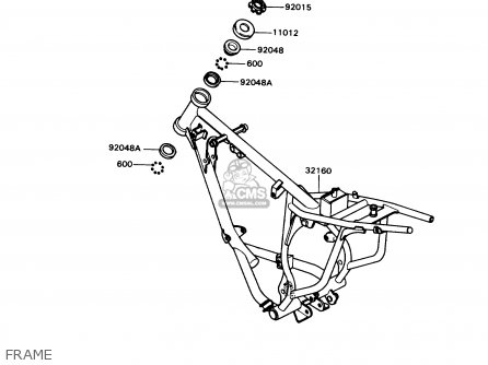 FRAME - KD80-N3 KD80X 1990 CANADA