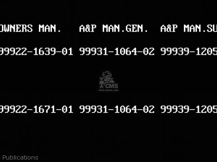 Publications - KDX125-A3 KDX125SR 1992 EUROPE NR