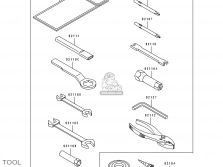 TOOL - KDX125-B4 KDX125SR 1993 FRANCE