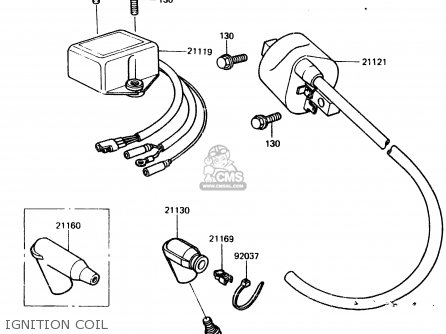 IGNITION COIL - KDX200-A1 1983 UNITED KINGDOM AL