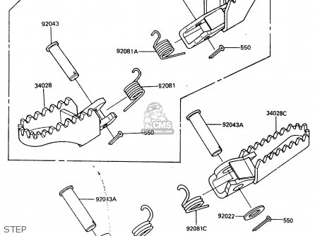 STEP - KDX200-A1 1983 UNITED KINGDOM AL
