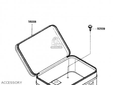 ACCESSORY - KDX200-A1 1983 UNITED KINGDOM AL