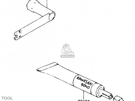 TOOL - KDX200-A3 1985 UNITED KINGDOM AL