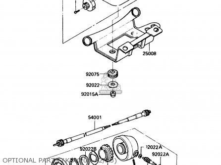 OPTIONAL PARTS (KDX200-A2/A3) - KDX200-A3 1985 UNITED KINGDOM AL