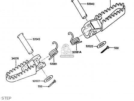 STEP - KDX200-B1 1984 AUSTRALIA / KPH
