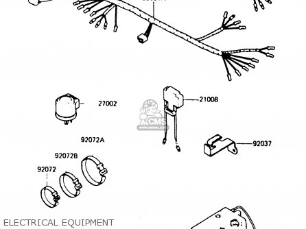 ELECTRICAL EQUIPMENT - KDX200-B1 1984 AUSTRALIA / KPH
