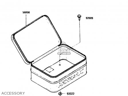 ACCESSORY - KDX200-B1 1984 AUSTRALIA / KPH