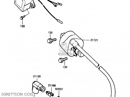 IGNITTION COIL - KDX200-B2 1985 AUSTRALIA / KPH