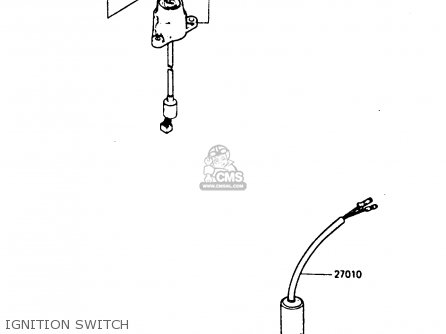 IGNITION SWITCH - KDX200-B2 1985 AUSTRALIA / KPH
