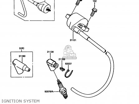 IGNITION SYSTEM - KDX200-C2 1987 UNITED KINGDOM AL