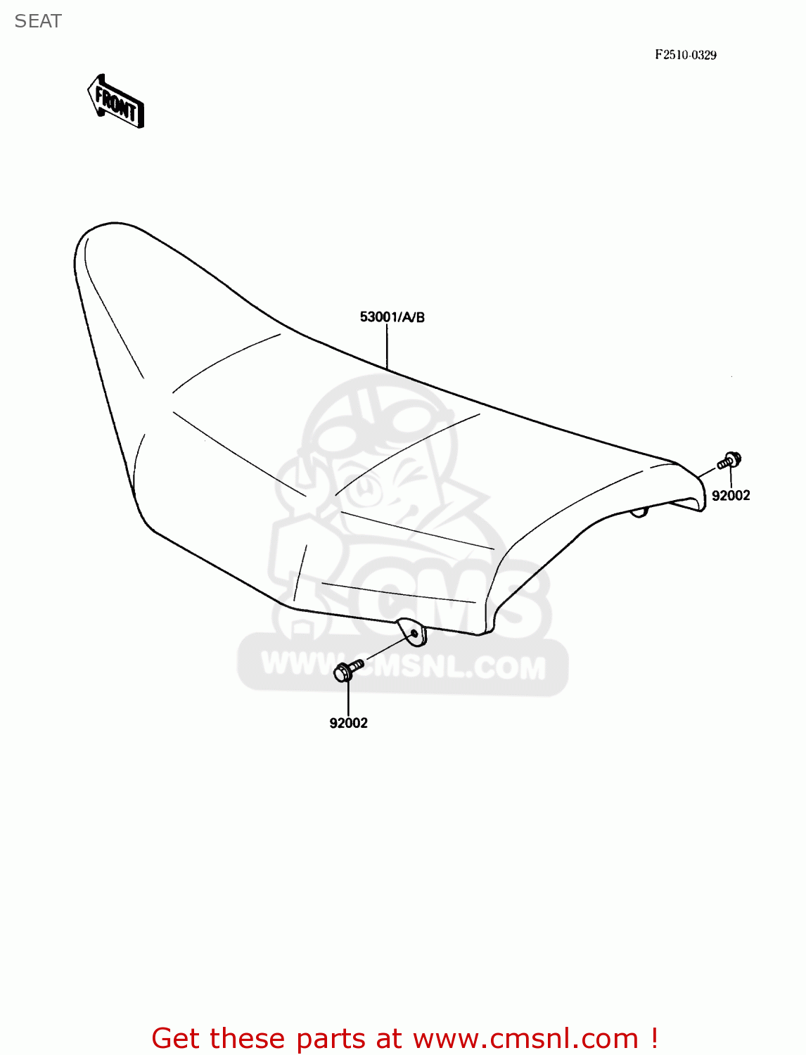SEAT KDX200-C2 1987 USA CANADA
