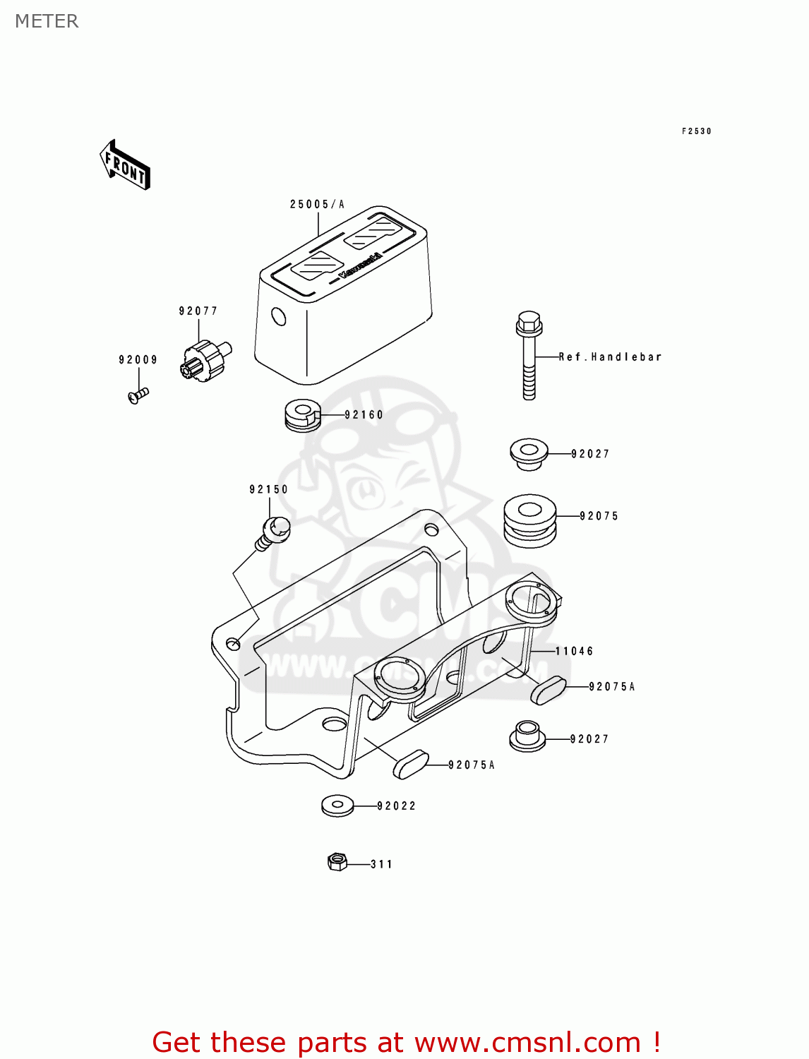 METER KDX200-E2 1990 UNITED KINGDOM AL AS