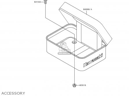 ACCESSORY - KDX200-E2 1990 UNITED KINGDOM AL AS
