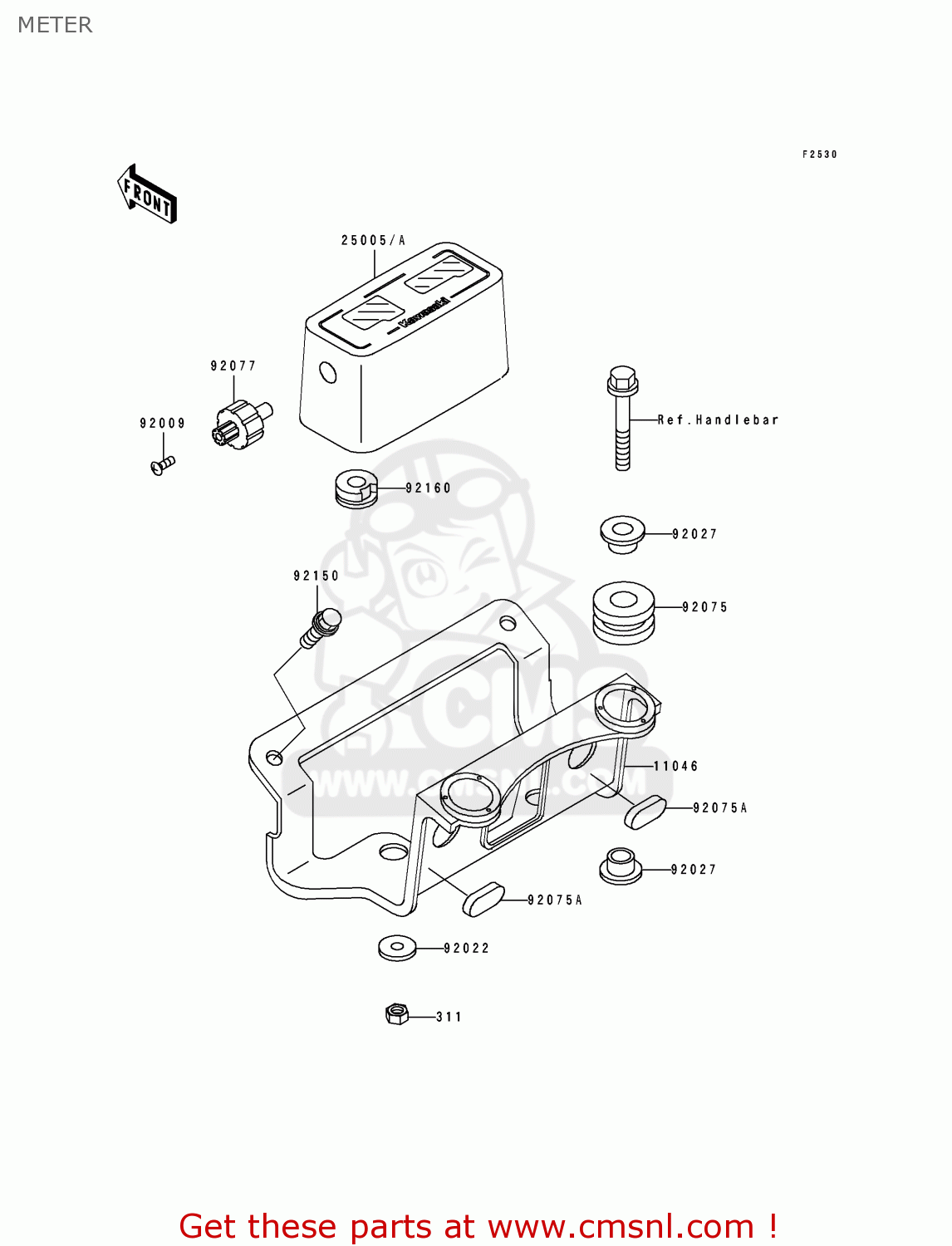 METER KDX200-E2 1990 USA CANADA