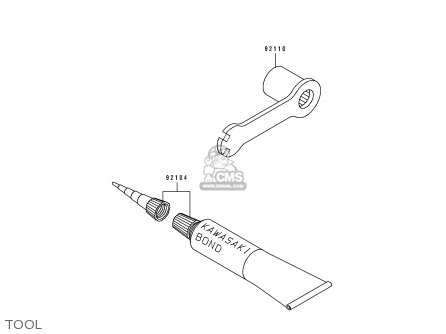 TOOL - KDX200-E3 1991 UNITED KINGDOM AL