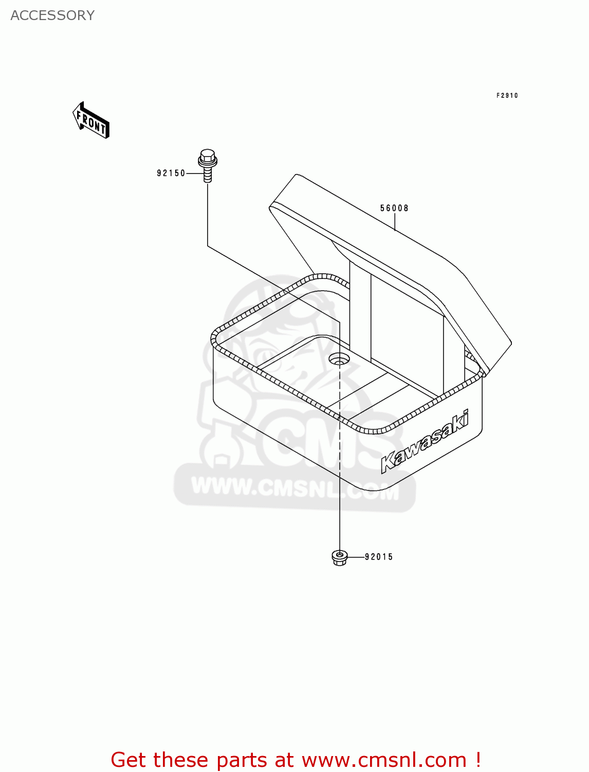 ACCESSORY KDX200-E4 1992 UNITED KINGDOM AL