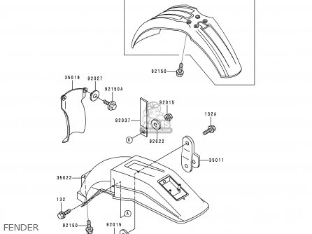 FENDER - KDX200-E5 1993 UNITED KINGDOM AL