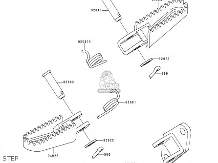 STEP - KDX200-E6 1994 UNITED KINGDOM AL
